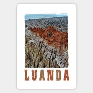 luanda Sticker